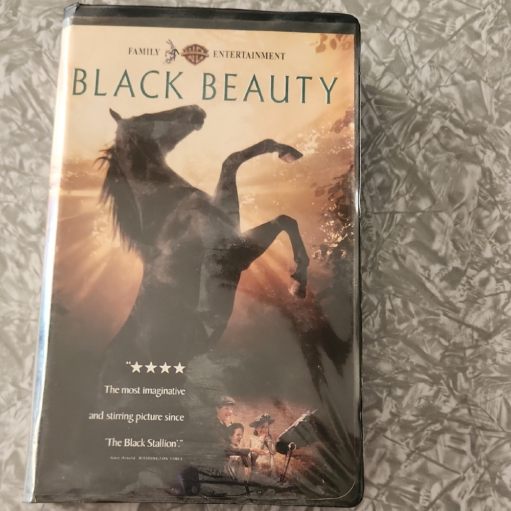 Warner Bros. Black Beauty DVD - Majestic Black and Gold Design